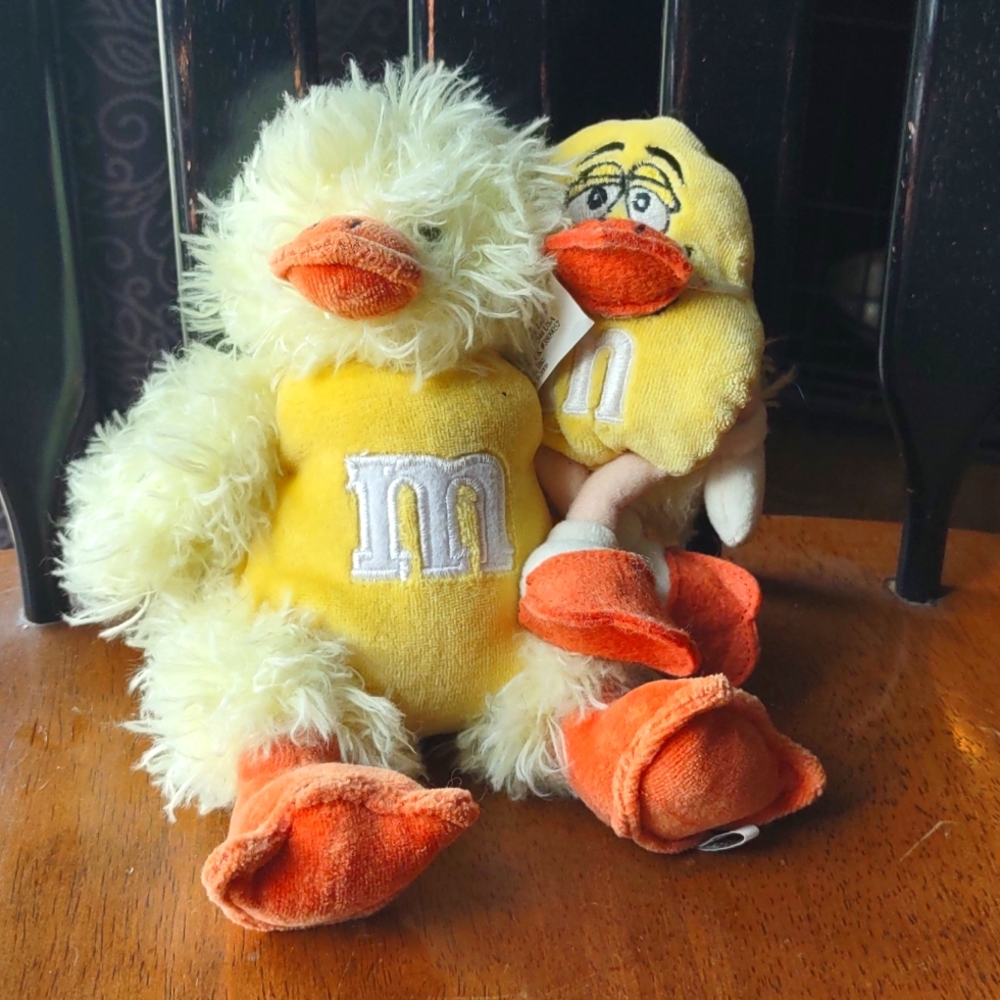 Vintage Boyd's Yellow M&M Stuffed Chick